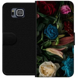 Samsung Galaxy Alpha Plånboksfodral Blommor