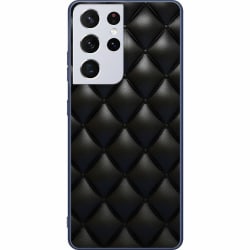 Samsung Galaxy S21 Ultra 5G Premium Skal Leather Black