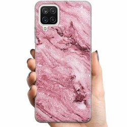 Samsung Galaxy A12 TPU Mobilskal Glitter Marble