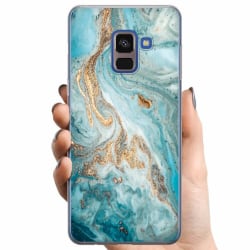 Samsung Galaxy A8 (2018) TPU Mobilskal Magic Marble