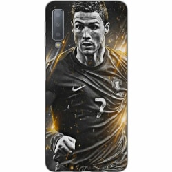 Samsung Galaxy A7 (2018) Genomskinligt Skal Cristiano Ronaldo