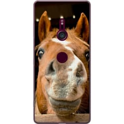 Sony Xperia XZ3 Genomskinligt Skal Happy Häst
