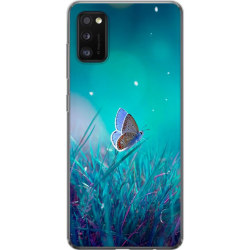 Samsung Galaxy A41 Genomskinligt Skal Magical Butterfly