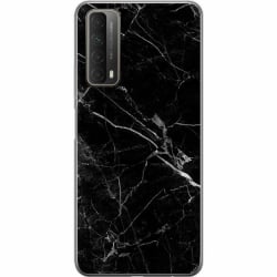 Huawei P smart 2021 Mjukt skal - black marble