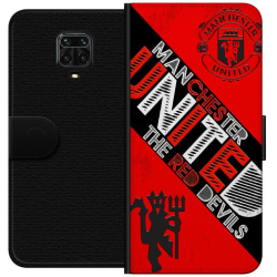 Xiaomi Redmi Note 9 Pro Tegnebogsetui Manchester United FC