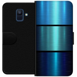 Samsung Galaxy A6 (2018) Plånboksfodral Blå