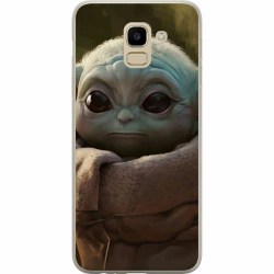 Samsung Galaxy J6 Genomskinligt Skal Baby Yoda