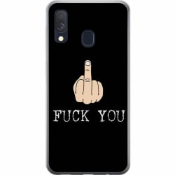 Samsung Galaxy A40 Mjukt skal - Fuck You