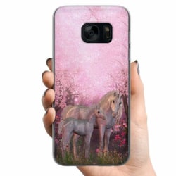 Samsung Galaxy S7 TPU Mobilskal Unicorn
