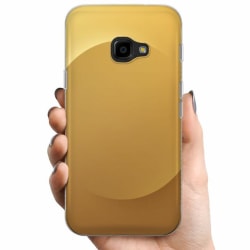 Samsung Galaxy Xcover 4 TPU Mobilskal Guld Prick