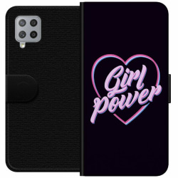 Samsung Galaxy A42 5G Plånboksfodral Neon Girl Power