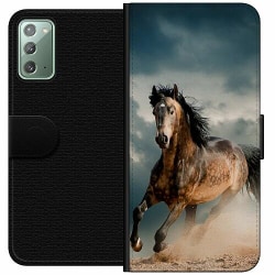 Samsung Galaxy Note20 Plånboksfodral Häst