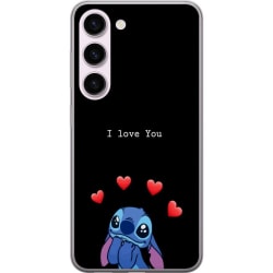 Samsung Galaxy S23 Gennemsigtig cover Stitch Kærlighed