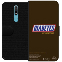Nokia 2.4 Lommeboketui Diabetes Snickers