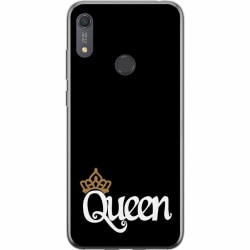 Huawei Y6s (2019) Genomskinligt Skal Queen 01