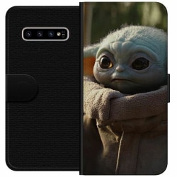 Samsung Galaxy S10 Plånboksfodral Baby Yoda