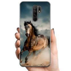 Xiaomi Redmi 9 TPU Mobilskal Häst