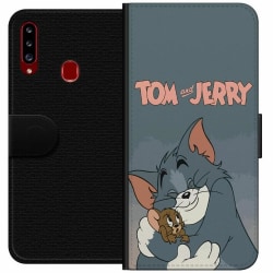 Samsung Galaxy A20s Plånboksfodral Tom och Jerry