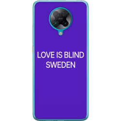 Xiaomi Poco F2 Pro Genomskinligt Skal Love is Blind