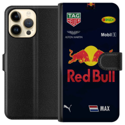 Apple iPhone 15 Pro Max Lompakkokotelo Red Bull Formula 4
