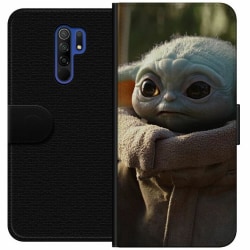 Xiaomi Redmi 9 Plånboksfodral Baby Yoda