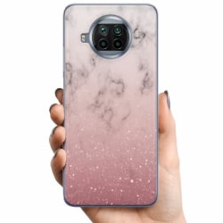 Xiaomi Mi 10T Lite 5G TPU Mobilskal Soft Pink Marble
