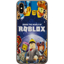 Apple iPhone XS Gennemsigtig cover Roblox