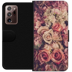 Samsung Galaxy Note20 Ultra Plånboksfodral Blommor