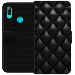 Huawei P smart 2019 Plånboksfodral Leather Black