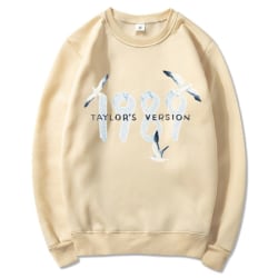 Taylor The Swift T-shirts för kvinnor - Oversized Crewneck 1989 Sweatshirt Långärmad Konsertoutfit Hoodie Pullover