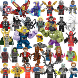 32 bc Marvel Avengers Super Hero Comic Mini Cifre Dc Minifigure cadou pentru copii