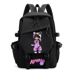 Aphmau ryggsäck barn ryggsäckar ryggväska 1st svart