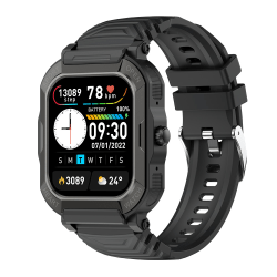 Smart watch ny tresäkra utomhussporter Bluetooth elektroniska samtal stegräknare hjärtfrekvens blod syre väderövervakning