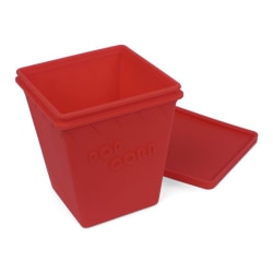 No1 Popcorn låda  Mikroskål  Popcorn maker för mikrovågsugn med Red