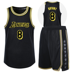 NBA Kobe Bryant tröja Lakers nr 8 uniform black M(155-160CM)