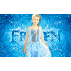 Frozen klänning ELSA från Frost, 7-10 år ca 128-134.