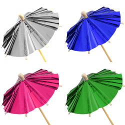 Parasoller cocktail umbrellas folie 24pack