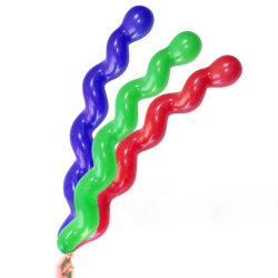 festliga spiral ballonger 25pack