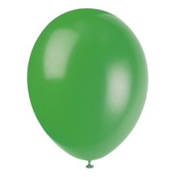 Ballonger i latex 10-pack, Grön