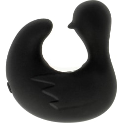 Ducky Black & Silver Clitoris Vibrator - Svart Klitorisvibrator Svart