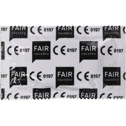 FAIR Squared Sensitive Dry Kondomer 10-pack Transparent