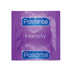 6-Pack Pasante Ribs & Dots Intensity Kondomer Transparent