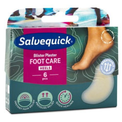 Salvequick Blister Plaster Foot Care Heels Skavsårsplåster Natur one size
