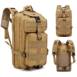 Militär ryggsäck Resväska Utomhussport Klättring Jakt Fiske Vandring Army 3P Pack Bag khaki