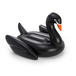 Flytleksak Badmadrass Luxury Swan - Svart