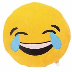 Emoji kuddar | Kudde | Stor 38 cm | Laughing with tears