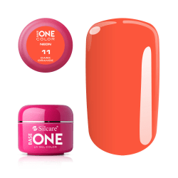Base one - Neon - Dark orange 5g UV-gel Orange