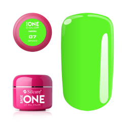 Base one - Neon - Green 5g UV-gel Grön