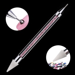 Rhinestone picker pen crystal -  Picking tool Rosa