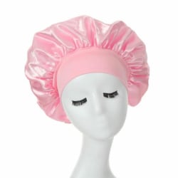 Sovmössa - Satin bonnet - Sleep Cap Rosa one size